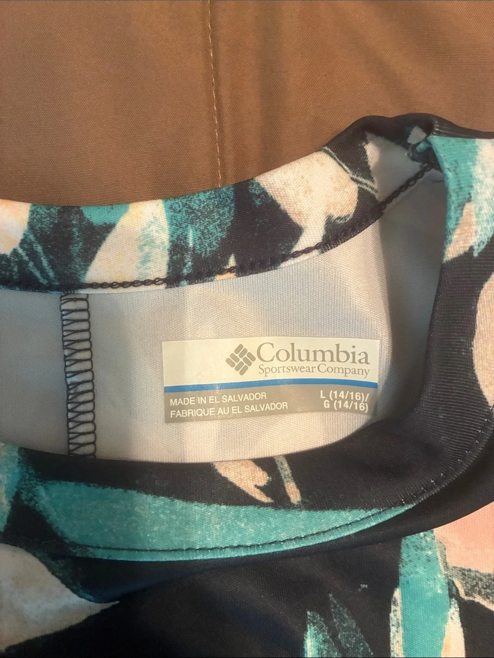 Columbia UV Dress/Swim Cover Ups-Girls L 14/16